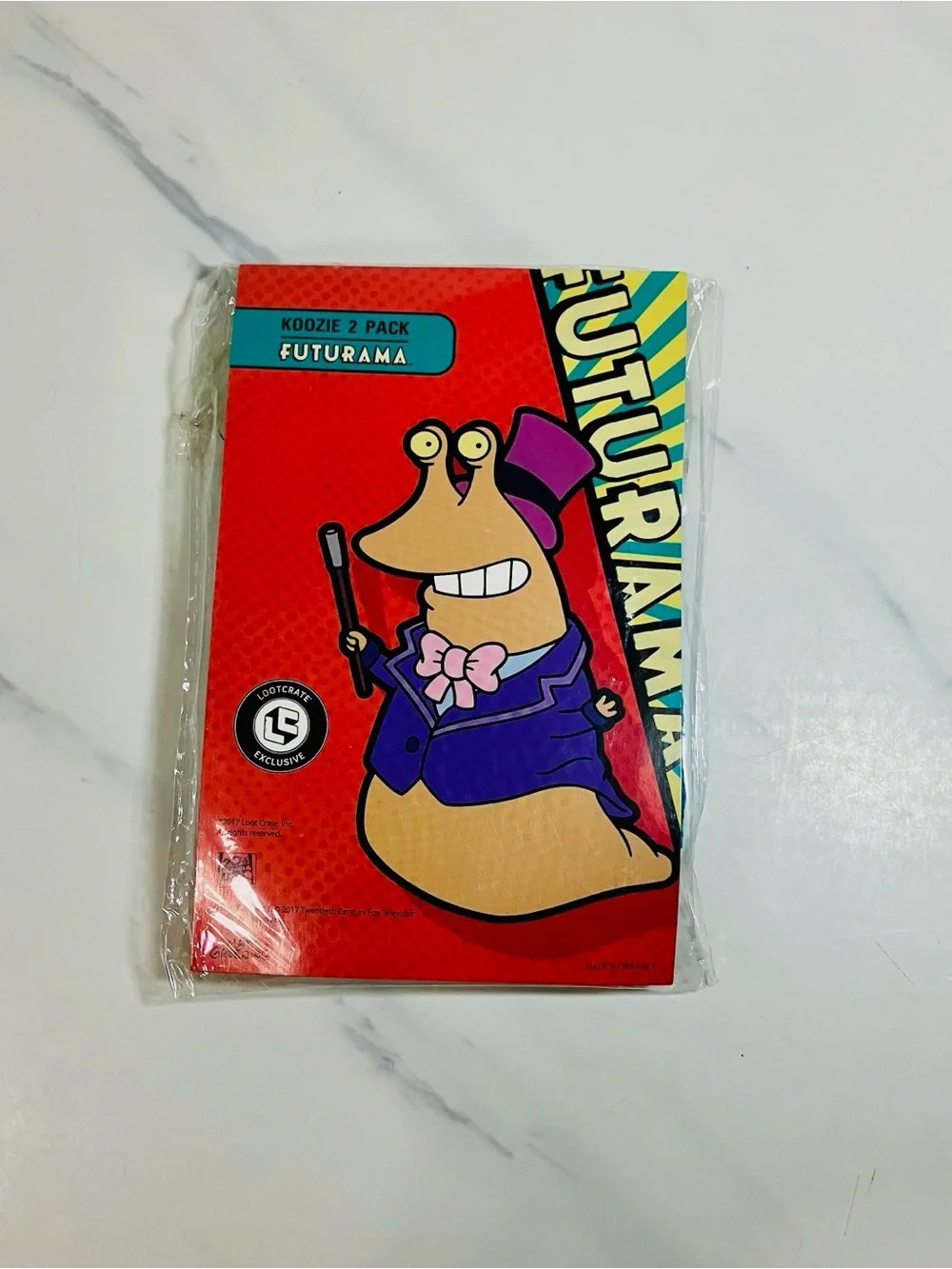 Futurama Koozie 2 Pack Loot Crate Exclusive